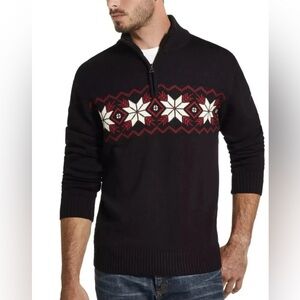 Weatherproof Vintage Men's Quarter Zip Sweater